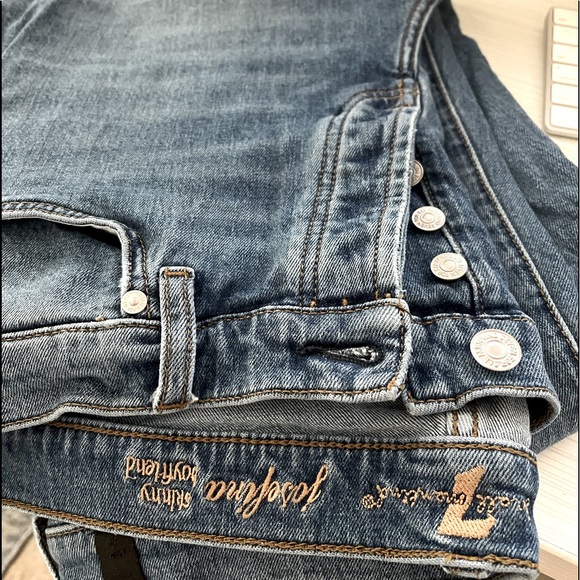 7 FOR ALL MANKIND | JOSEFINE SKINNY BOYFRIEND | Sz 32 - Picture 1 of 7
